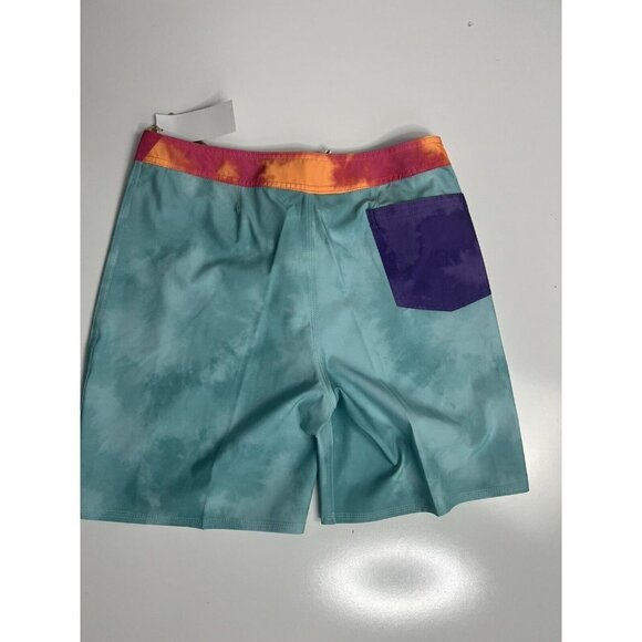 Quiksilver Boys Surfsilk Acid Wash 15" Boardshorts NWT Size 30/16 - Picture 6 of 10